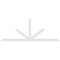 Ekena Millwork Saratoga Architectural Grade PVC Gable Bracket, 108"W x 40 1/2"H x 2"D x 4"F, 9/12 Pitch GBP108X41X0204SAR00 - alternate 3